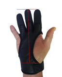 gants de tir à l'arc à 3 doigts